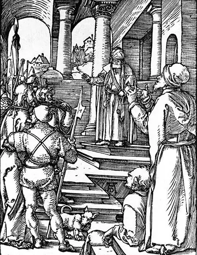 Christus vor Pilatus (Christ before Pilate) Albrecht Durer